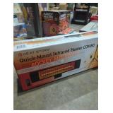 Heat storm quick mount infrared heater combo