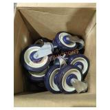 (16) Blue Wheel Casters