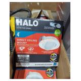 Halo 4" direct ceiling mounts