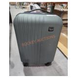 Green luggage suitcase