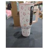 32oz Pink Floral Hydro Jug