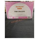 Pink Erasers (120pk)