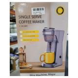 Single Serve Coffee Maker