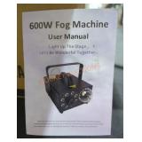 600w fog machine