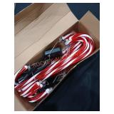 Solar Powered Candy Cane String Lights