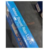 Meteor shower rain lights