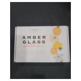 Amber Glass 2pk Spray Bottles