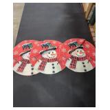 (3) Snowman Placemats