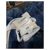 Blue 50"ï¿½60" Faux Rabbit Fur Blanket