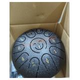 Steel tongue drum music box
