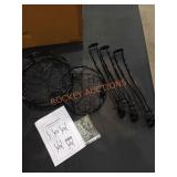 Metal Flower Pot Stand Black