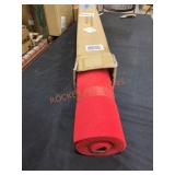 3ft x 10ft Red Area Rug