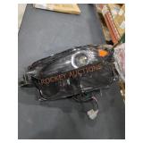 Black Headlight Assembly