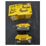 DeWalt 20v 4Ah Battery 2PK