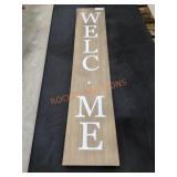 WELCOME Sign