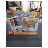 Wooden Jigsaw Puzzle Set