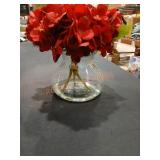 Artificial Decorative Flowers W/ Vase