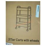 3 Tier Cart w Wheels