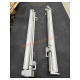 (2) Retractable Mesh Gates