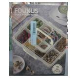 Foukus Snack Box Container, 2PK