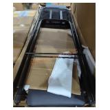 Folding Bar Stools, Black