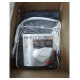 Dark Gray Heated Blanket