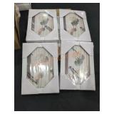 (4) 4x6 Picture Frames