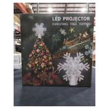 LED Projector Christmas Tree Topper