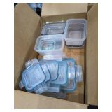 32pc Snapware Glass/Plastic Set