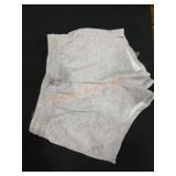 Pinspark Womens Athletic Shorts (Grey, Med)