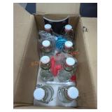 Glass Bottles w/ Labels