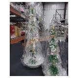 Set of Light Up Trees