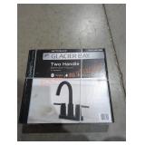 Glacier Bay Matte Black Bathroom Faucet