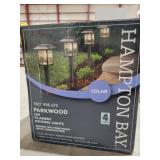 4-Pack Solar Pathway Lights