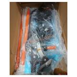 Snow Pusher Shovel, 24" Wheeled Snowplow Shovel