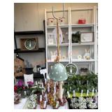 Box Of Ceramic Hanging Mushrooms