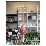 Box Of Ceramic Hanging Mushrooms