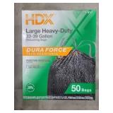 HDX 33-39 Gallon Heavy Duty Trash Bags