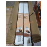 (6) 35" x 64" White 1" Vinyl Blinds