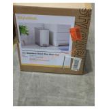 Stylewell 10L Stainless Steel Slim Step Can