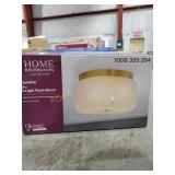 Caroline 11" 2-Light Flush Mount