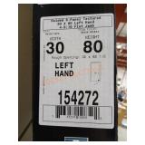 30"ï¿½80" LH 6-Panel Textured Door