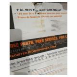 Ridgid 7" Wet Tile Saw with Stand