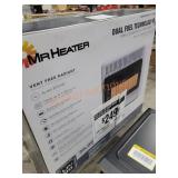 Dual Fuel Technology Vent Free Radiant Heater