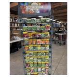 1,075 Dollar Value Assorted Seeds-Rack Not