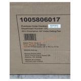 52" Hollis Ceiling Fan, White