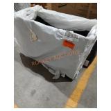 20" x 28" Sorata Trough Planter Black