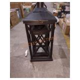(2) Wood Lanterns