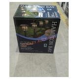 Hampton Bay LED Filament Pathway Lights, 4PK