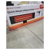Hest Storm Infrared Heater Combo